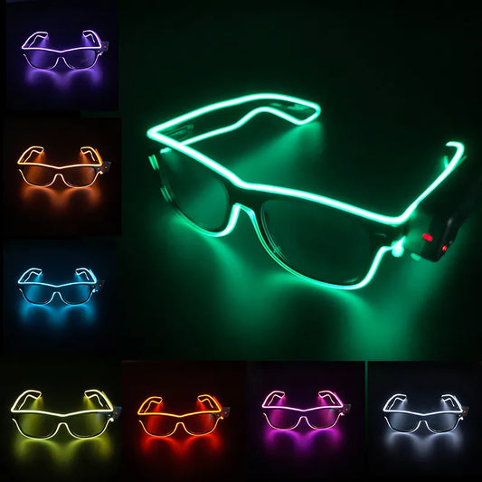 Neon LED Luminous Glasses